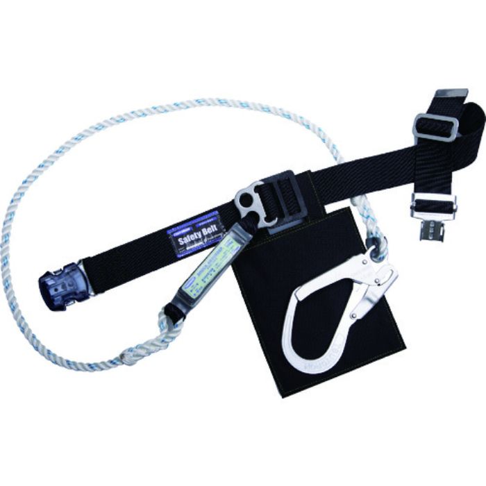 TSUYORON 胴ベルト型墜落制止用器具 セフライト 軽量ワンタッチ型 黒 Mサイズ(Tcode:1631894)