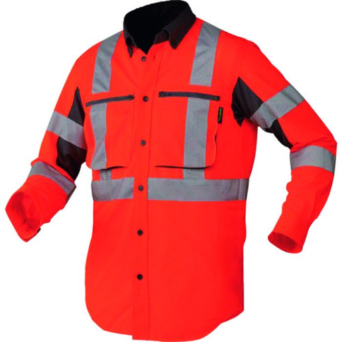 BT スーパークールサマーシャツ オレンジ Sサイズ(Tcode:1609307)