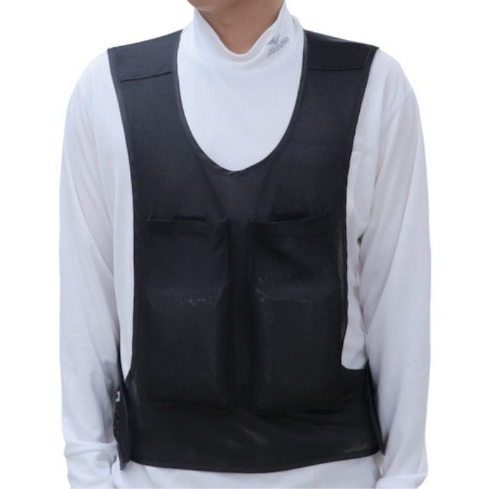 福徳 タフコレ冷却ベスト 黒 XL(Tcode:3554524)