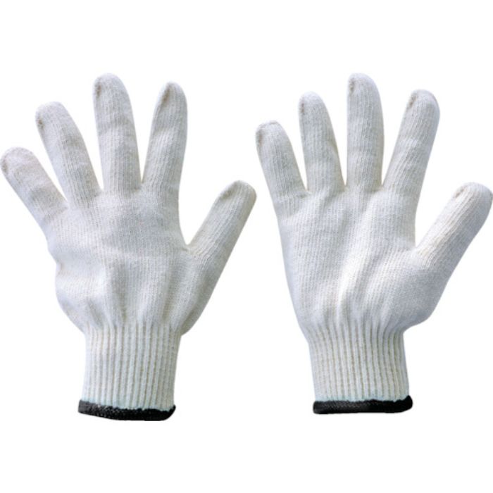 TRUSCO 純綿軍手 10ゲージ 1双入り 目付600g(Tcode:2493841)