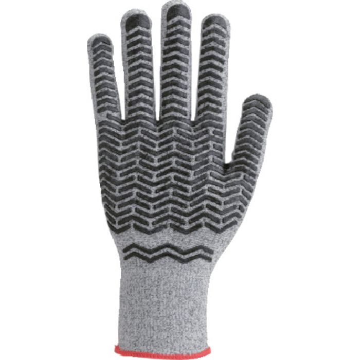 TRUSCO すべり止め付耐切創片手手袋 NR #5 L 右用(Tcode:3691140)