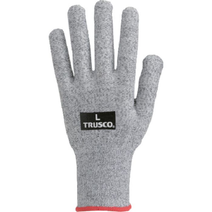 TRUSCO すべり止め付耐切創片手手袋 NR #5 M 左用(Tcode:3691142)