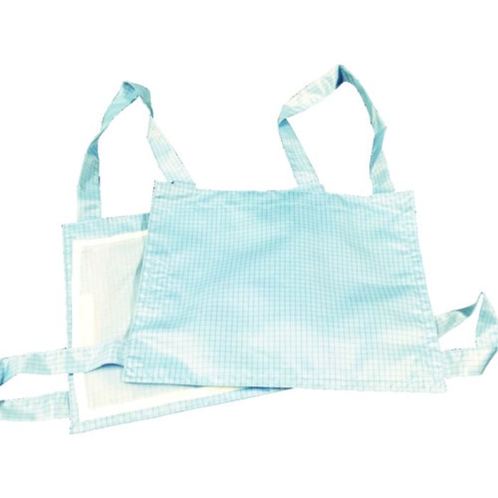 TRUSCO クリーンルーム用ゼッケン 青(Tcode:1247016)