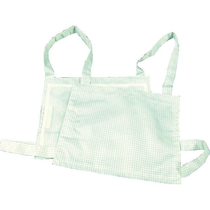 TRUSCO クリーンルーム用ゼッケン 白(Tcode:1247017)