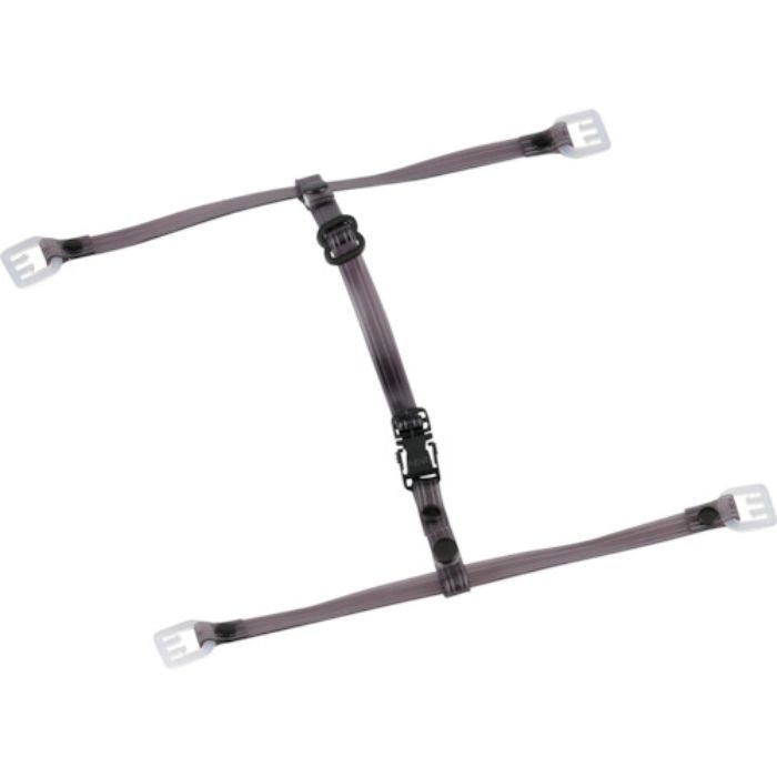 トーヨーセフティ ヘルメット用アゴヒモ 透明ビニール製 スモーク(Tcode:2261985)