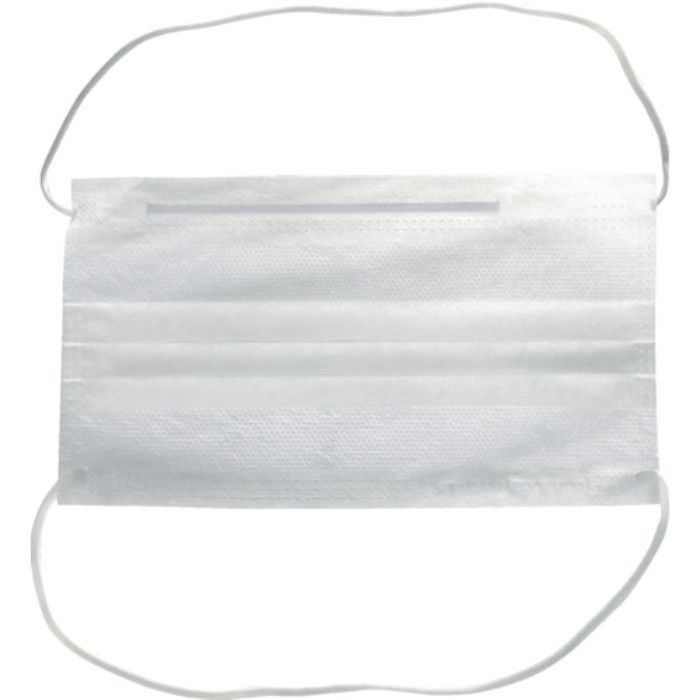 TRUSCO 作業用マスク(頭掛けタイプ)1層 (100枚入)(Tcode:2461670)