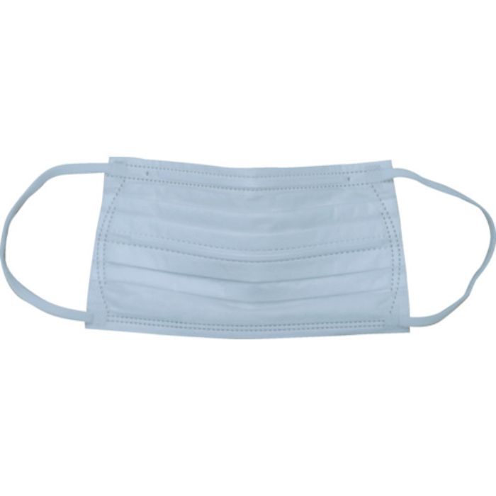 TRUSCO 一般作業用マスク (ダブルワイヤー仕様)3層 フリーサイズ (50枚入)(Tcode:2569593)