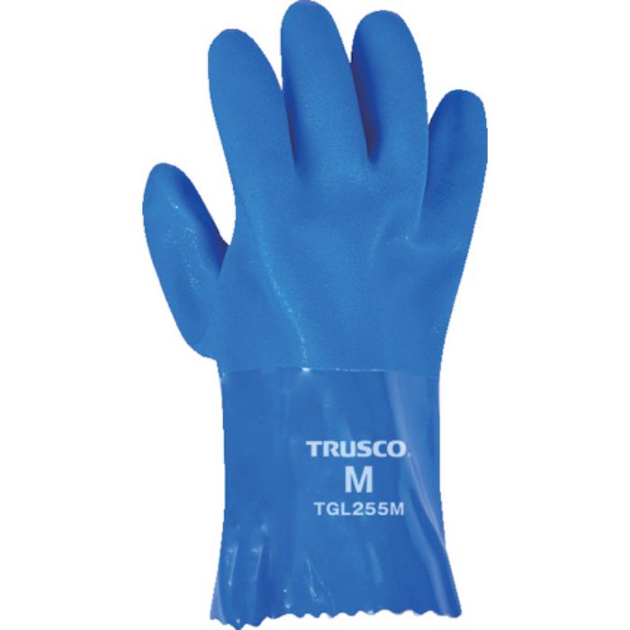 TRUSCO 耐油ビニール手袋1.2mm厚 Mサイズ 右手用 10枚入(Tcode:3623069)