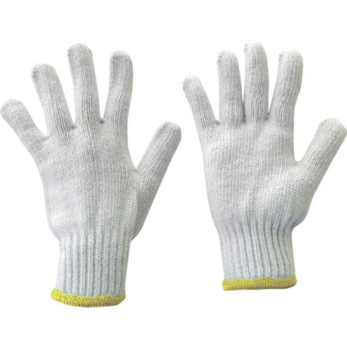 TRUSCO 混紡軍手 1双入り 目付600g ホワイト(Tcode:2493844)