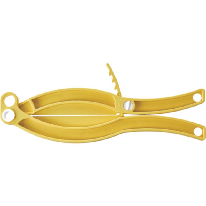 TRUSCO フレコンバック用クリップ 100mm 黄(Tcode:2629499)