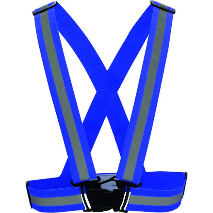 TRUSCO 伸縮安全ベスト ブルー(Tcode:1952430)