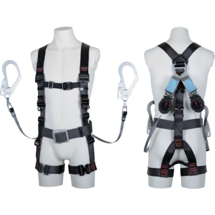 TSUYORON フルハーネス飛燕 ツインワン・ハンドリトラ Lサイズ ダークグレー(Tcode:1678488)