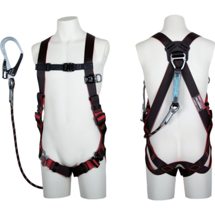 TSUYORON レヴォハーネスランヤード付き TH-508-GB99-OT Gブレード 黒/赤 Mサイズ(Tcode:1638231)