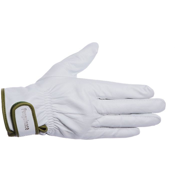 ペンギンエース 牛本革手袋(袖口マジックタイプ) 国産クレストレインジャー・アテナシ フリーサイズ(Tcode:8552981)