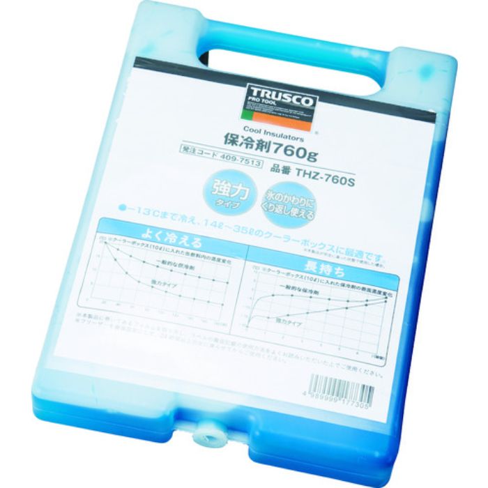 TRUSCO 保冷剤 760g 強冷タイプ(Tcode:4097513)