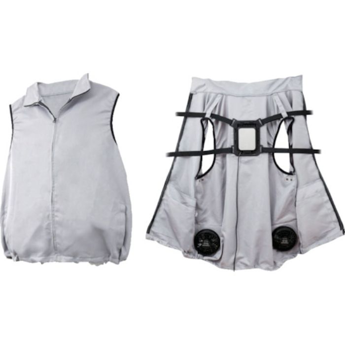サンコー 極冷プレート+強風ファンで圧倒的に冷える「冷蔵服2」(Tcode:5041416)
