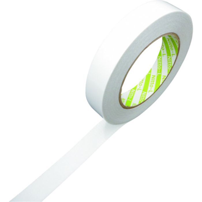 日東エルマテ コンクリート型枠先付け工法用テープ 20mm×40m ホワイト(Tcode:1027321)