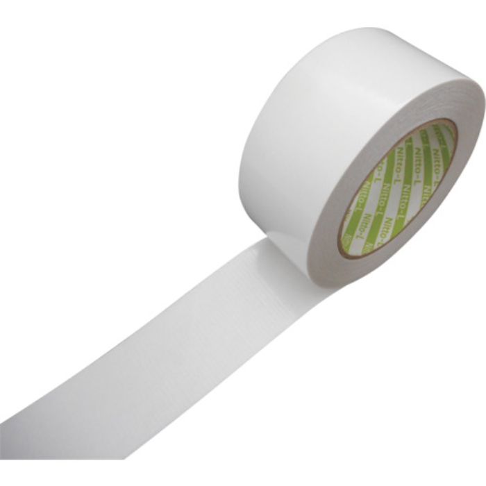 日東エルマテ コンクリート型枠先付け工法用テープ 50mm×40m ホワイト(Tcode:1027325)