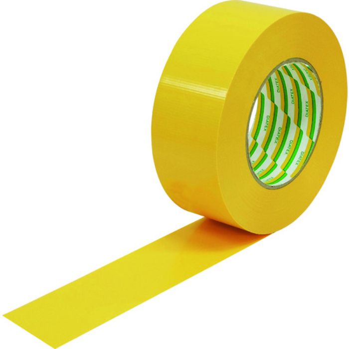 パイオラン 耐久ラインテープ 50mm×50m 黄(Tcode:2073337)