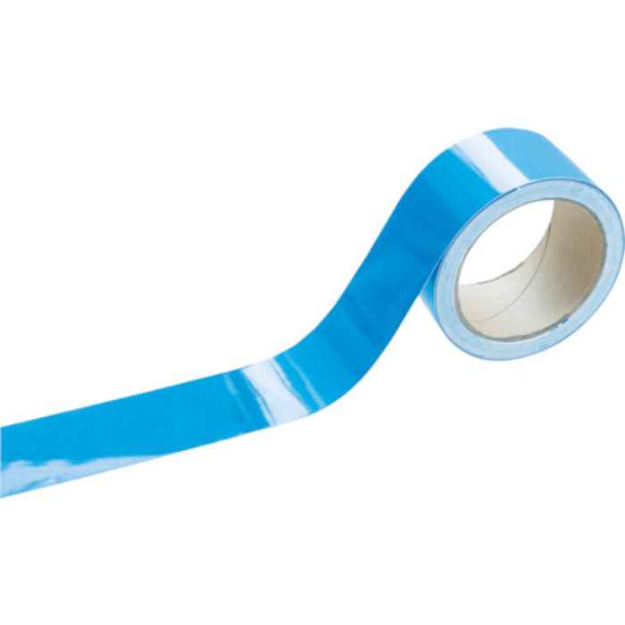 TRUSCO 蛍光ラインテープ25mmx10m ブルー(Tcode:7831731)