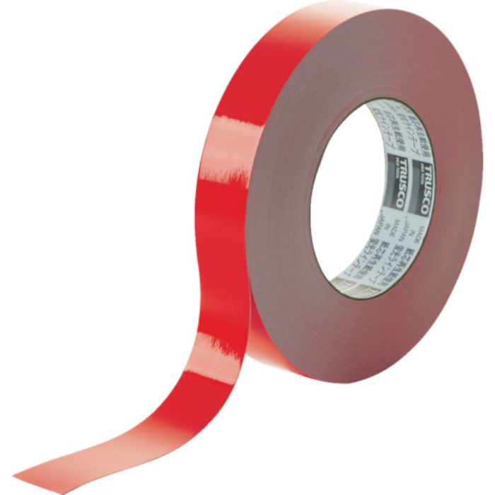 TRUSCO 蛍光ラインテープ25mmx33m レッド(Tcode:7831846)
