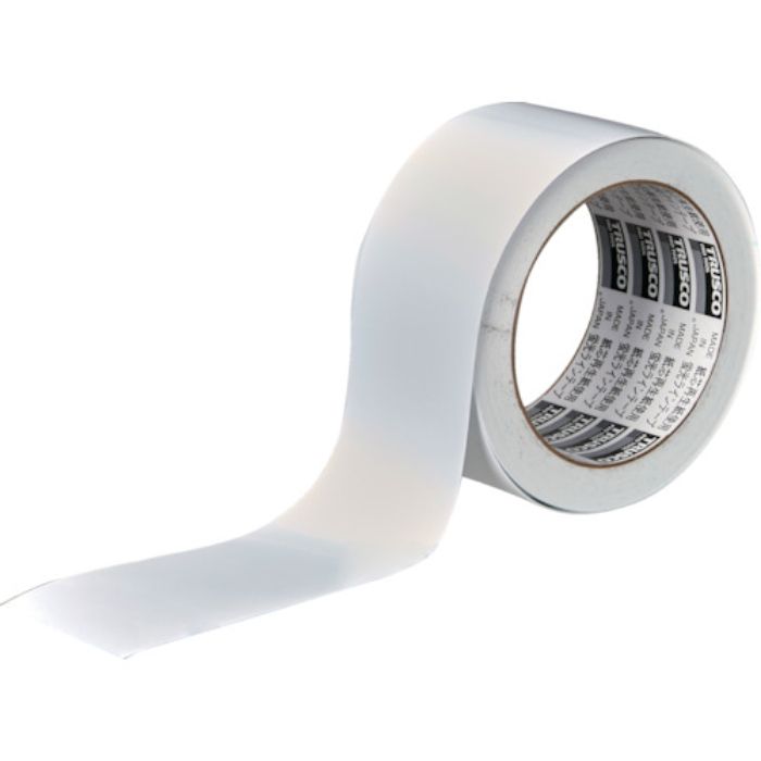 TRUSCO 蛍光ラインテープ50mmx10m ホワイト(Tcode:7831889)