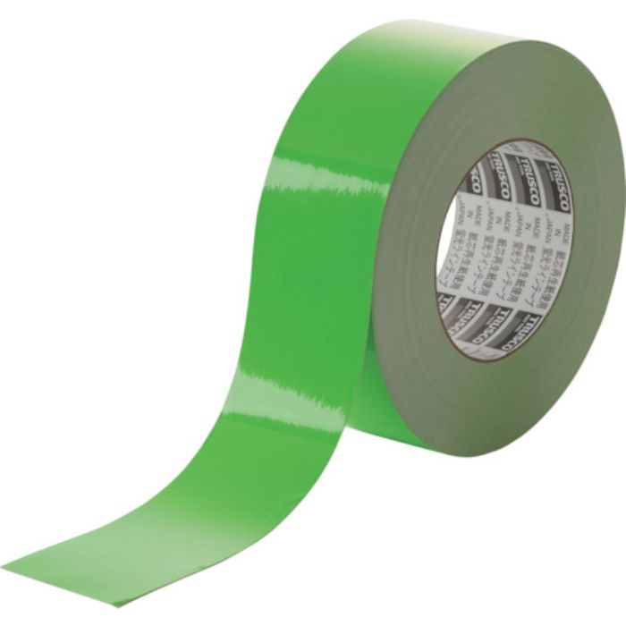 TRUSCO 蛍光ラインテープ50mmx33m グリーン(Tcode:7831901)