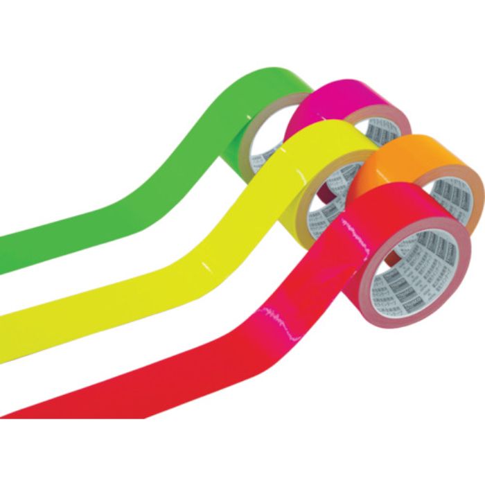 TRUSCO 蛍光ラインテープ50mmx33m イエロー(Tcode:7831951)