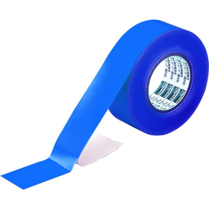TRUSCO ラインテープ 屋内用 幅50mmX長さ50m ブルー(Tcode:8368033)