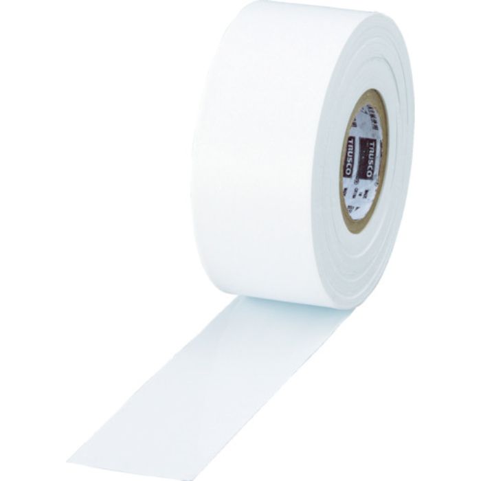 TRUSCO 目印テープ 30mmX50m ホワイト(Tcode:4089081)
