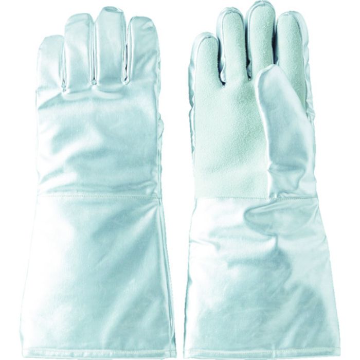 TRUSCO 遮熱・耐熱手袋 手のひら牛床革補強付(Tcode:1160686)