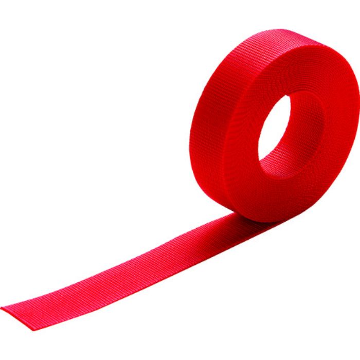 TRUSCO ナイロン平ベルト 1.2t×20mm×10m 赤(Tcode:2067100)