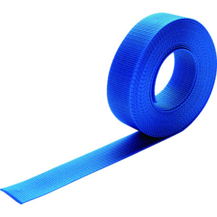 TRUSCO ナイロン平ベルト 1.6t×30mm×5m 青(Tcode:2067109)