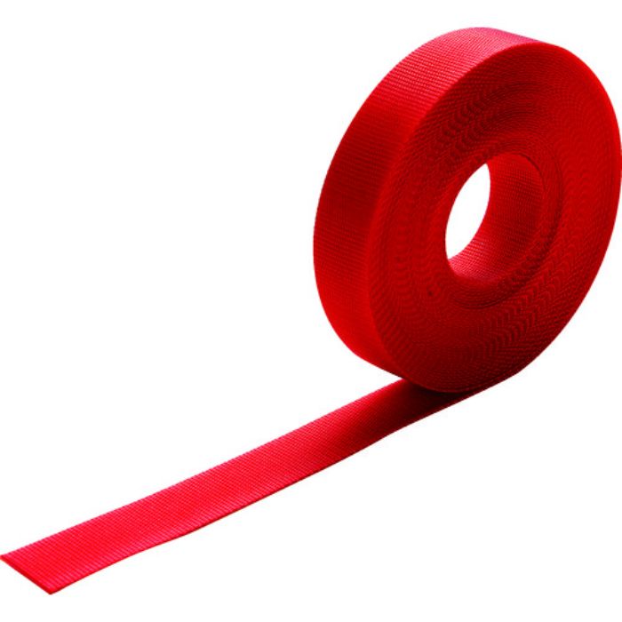 TRUSCO ナイロン平ベルト 1.6t×38mm×5m 赤(Tcode:2067114)