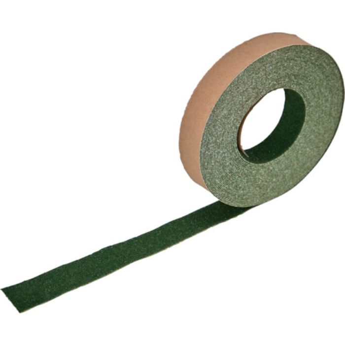 TRUSCO ノンスリップテープ 屋外用 25mmX10m 緑(Tcode:2072899)