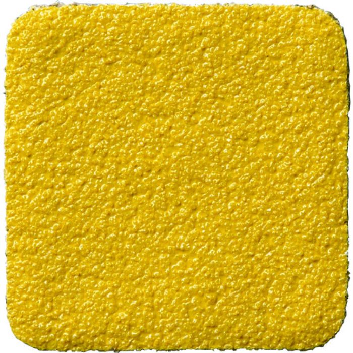 TRUSCO ノンスリップテープ 屋外用 40mmX40mm イエロー 50枚入(Tcode:3596478)