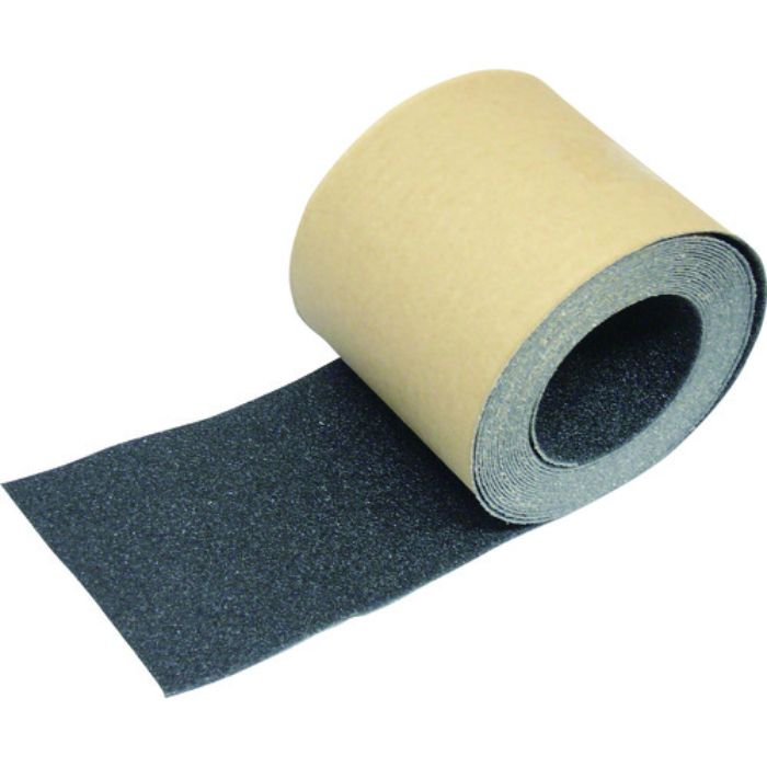 TRUSCO ノンスリップテープ 屋外用 50mmX5m 10巻お纏め品 黒(Tcode:2080409)