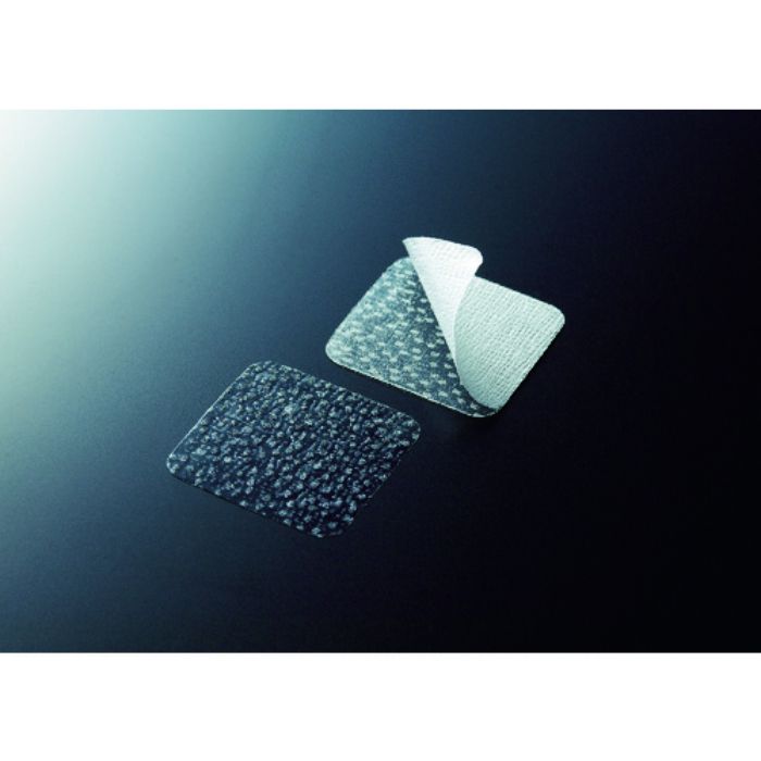 TRUSCO 透けるノンスリップテープ 屋外用 40mmX40mm (50枚入)(Tcode:3599621)