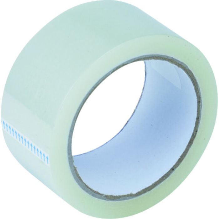 TRUSCO 手で切れる静音透明梱包用OPPテープ 0.055x48mmx50m(Tcode:1612961)