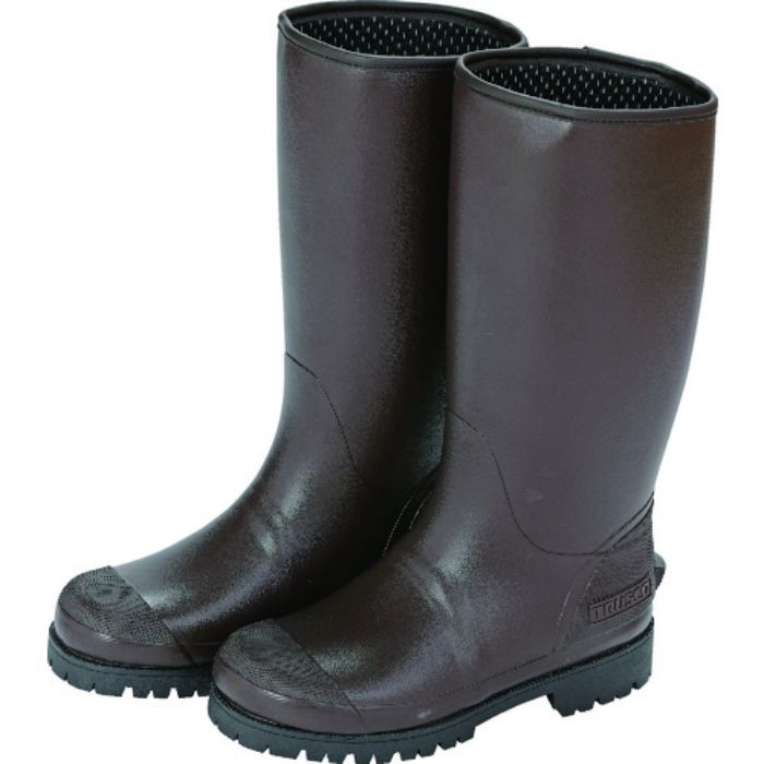 TRUSCO 防寒レインブーツ ブラウン L(Tcode:1951361)