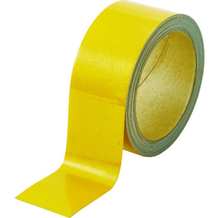 TRUSCO 再帰反射テープ 45MMX10M 黄(Tcode:1162107)