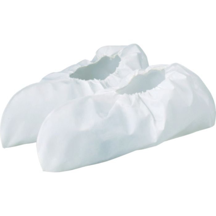 TRUSCO 不織布シューズカバー(5足入)22.0cm〜25.5cm 白(Tcode:2621576)