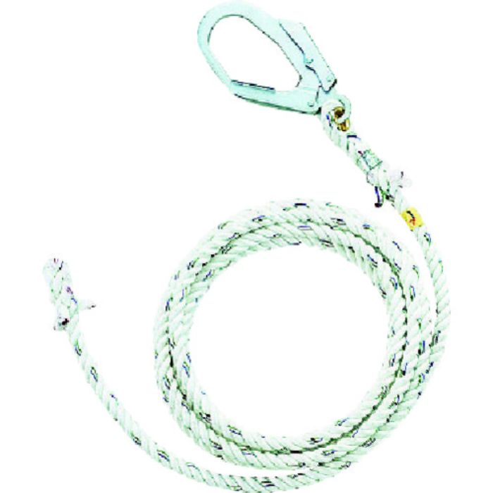 タイタン 垂直親綱 大型フック付 10M(Tcode:4342771)