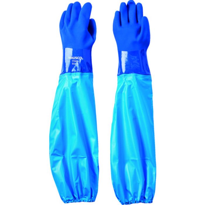 TRUSCO 腕カバー付耐油手袋 Lサイズ(Tcode:1497707)