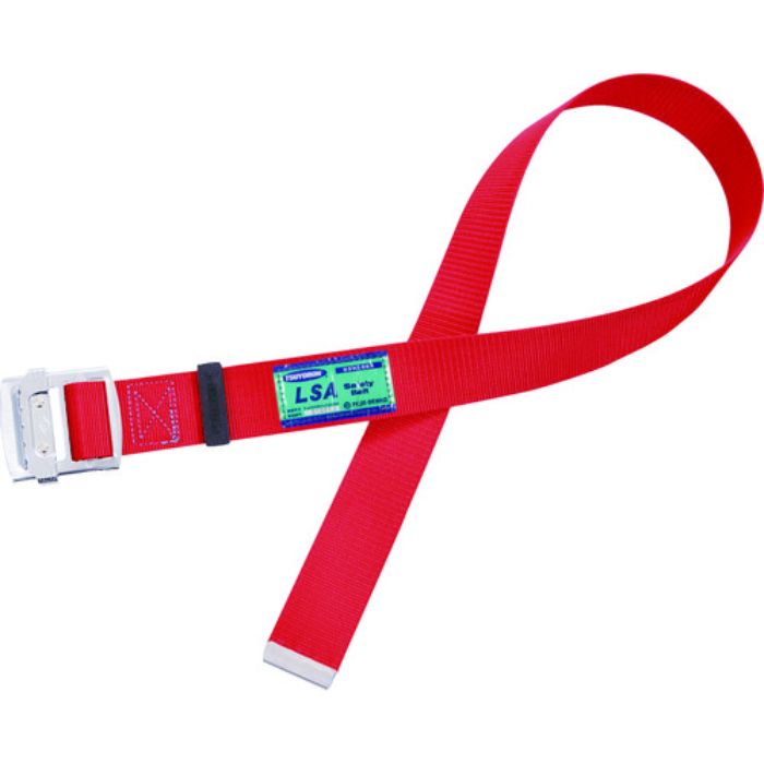 TSUYORON 胴ベルト スチールスライドバックル 赤 Mサイズ:長さ1200MM(Tcode:1635044)