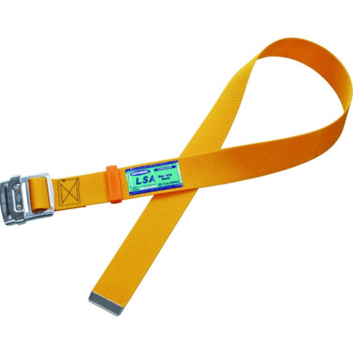 TSUYORON 胴ベルト スチールスライドバックル 黄 Mサイズ:長さ1200MM(Tcode:1636613)