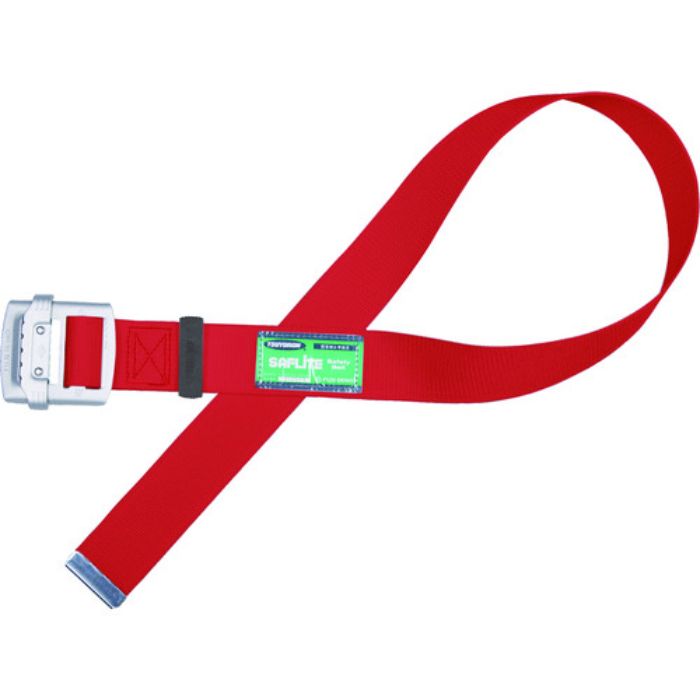 TSUYORON 胴ベルト アルミスライドバックル 赤 Mサイズ:長さ1200MM(Tcode:1636681)