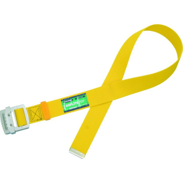 TSUYORON 胴ベルト アルミスライドバックル 黄 Mサイズ:長さ1200MM(Tcode:1636615)