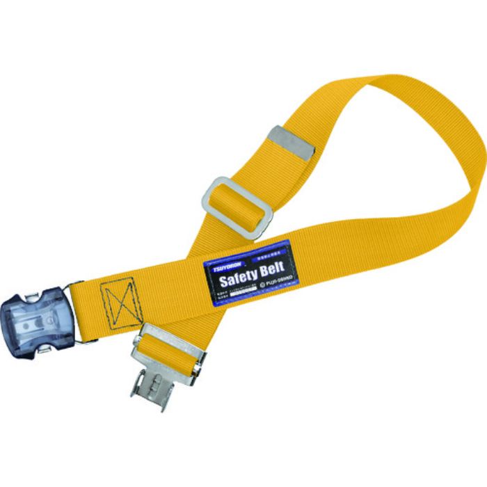 TSUYORON 胴ベルト ワンタッチバックル 黄 Mサイズ:長さ1200MM(Tcode:1636640)