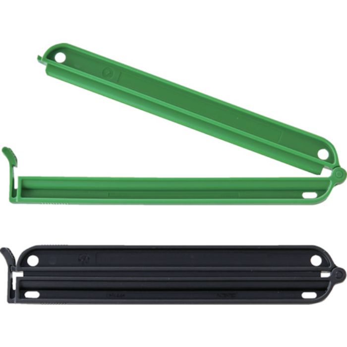 TRUSCO 袋留めクリップ 2P(緑黒)(Tcode:2630981)